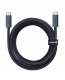 Baseus kabel Flash 2 USB4 Full-Featured Charging Cable USB-C to USB-C 240W 5.9ft Cluster czarny 2