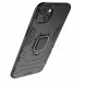 Ring Armor etui do iPhone 14 pancerny pokrowiec uchwyt magnetyczny ring czarne 13