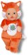 BABY BORN doll for babies Funny Fox, 26 cm 1