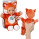 BABY BORN doll for babies Funny Fox, 26 cm 1