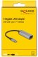 DeLOCK 81570 zmieniacz płci / kabli USB Type-C RJ-45 Antracyt 2