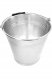 Galvanized metal bucket, 12l 2