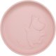 Moomin Silicone plate, rosehip pink 1