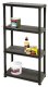STORAGE SHELF 130X61X30.5CM 25KG 2