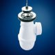 WASHBASIN SIPHON WITH COVER CL217 1