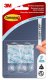 3M COMMAND TRANSPARENT MEDIUM HOOKS 17091CL 1