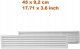 GRILLE DOOR VENTILATION 450X92 3