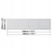 GRILL F/RAD. MR4010 400X100MM METAL WHT 1