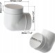 Europlast VENTILATION DUCT ELBOW 100MM 90 PLAST 2