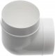 Europlast VENTILATION DUCT ELBOW 100MM 90 PLAST 3