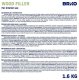 WOOD FILLER INTERIOR BRIKO ASH 1.6KG 2