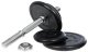 10KG RUBBER DUMBBELL SET 1