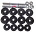 15KG CAST IRON DUMBBELL SET 1