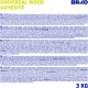 UNIVERSAL WOOD PVA ADHESIVE BRIKO 3 K 1