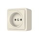SURFACE MOUNTED SOCKET WITHOUT EARTH 1