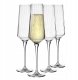 FLUTE CHAMPAGNE AGLUMI 4PCS 180ML 2