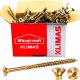 WOOD SCREW TXKMWHT-60300 ZN 100PCS 4