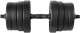 Spokey Hantle Pondus 30 bitumiczne 2 x 15 kg 3