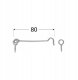 Domax HINGE LOCK ZHK 80. 80MM 2