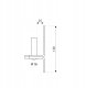 Domax DOOR BRACKET 83062 16MM/25MM BLACK 8