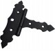 Domax GATE HINGE DEC ZOF75 75X35X130X2.0 BLACK 1