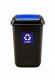 BIN 12 L- RECYCCLING - BLUE 2