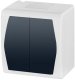 SWITCH HERMES2 2G WH/GREY IP44 1002-01 1