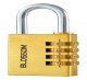 PADLOCK HANG CODE BRASS NL11 40X4(6/72) 1