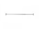 SHOWER RAIL 80/135 D.25 WHITE 1