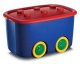 STORAGE BOX KIS FUNNY BOX BLUE-RED 4