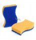 SCOURERS SOFT 11X7X2.5CM CELLULOSE 2PCE 2