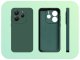 Etui do Xiaomi Redmi Note 14 5G (Osłona Kamery, Zielone, Plecki)   Szkło 9H 3