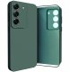 Etui do Samsung Galaxy S21 FE (Osłona Kamery, Zielone, Plecki)   Szkło 9H 1