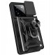 etumi ETUI PANCERNE DO REALME GT 7 PRO CZARNE ARMOR HOLDER RING CASE   SZKŁO 9H 4