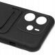 Etui do Xiaomi Redmi Note 14 5G (Czarne, Slim, Miejsce na Kartę, Plecki) 4