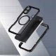 Etui Wodoodporne do Apple iPhone 16 (Do MagSafe, 360, Pancerne, Czarne) 3