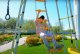 Plac zabaw Leśna Polanka | Drabinki Lina Bocianie gniazdo 100 kg 4