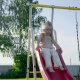 Plac Zabaw Małpka Plus | Zjeżdżalnia Drabinki Huśtawka łańcuchowa | 100 kg 17