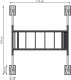 Siłownia Ogrodowa PlayBase MTL Double Swing 2x Huśtawki Drewniane + Drabinki 3
