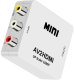 Adapter konverter sygnału av rca cinch do hdmi audio rca 1080p cvbs kabel 7