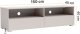 Stylowa szafka RTV Tebris 150 w kolorze cashmere 5