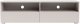 Stylowa szafka RTV Tebris 150 w kolorze cashmere 8