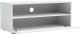 Biała szafka RTV Tebris 100 cm w minimalistycznym stylu 10