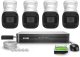 Zestaw do monitoringu IP PoE 5Mpx 2K BCS Basic 4x BCS-B-TIP15FR3(2.0) IR 30m 1