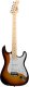 V-TONE EGA 39 SB gitara elektryczna 4/4 stratocaster 39" SSS zestaw 1