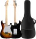 V-TONE EGA 39 SB gitara elektryczna 4/4 stratocaster 39" SSS zestaw 4