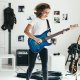 V-TONE EGW 39 BL gitara elektryczna 4/4 stratocaster 39" HH zestaw 1