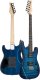 V-TONE EGW 39 BL gitara elektryczna 4/4 stratocaster 39" HH zestaw 2