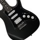 V-TONE EGA 39 MBK gitara elektryczna 4/4 stratocaster 39" HSS zestaw 3