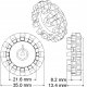 Pololu ratai 42x19mm - 2 vienetai 1